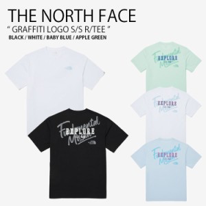 THE NORTH FACE ノースフェイス Tシャツ GRAFFITI LOGO S/S R/TEE ティーシャツ 半袖 カットソー メンズ レディース NT7UQ09J/K/L/M