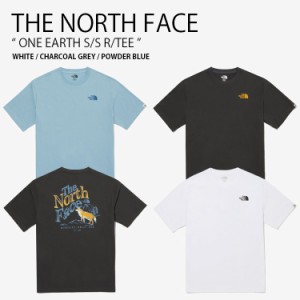 THE NORTH FACE ノースフェイス Tシャツ ONE EARTH S/S R/TEE ショートスリーブ ティーシャツ 半袖 メンズ レディース NT7UQ15J/K/L