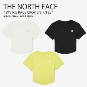 THE NORTH FACE ノースフェイス レディース Tシャツ W’S ICE PACE CROP S/S R/TEE ティーシャツ 半袖 カットソー 女性用 NT7UQ33A/B/C