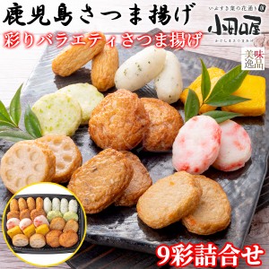 【送料無料】小田口屋（おだぐちや）鹿児島さつま揚げ　彩りバラエティさつま揚げ9彩詰合せ