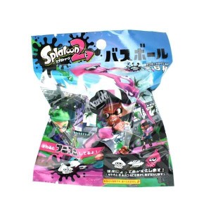 (単品)スプラトゥーン2 マスコット入りバスボール グッズ 入浴剤 全6種類 SPT-461　冬