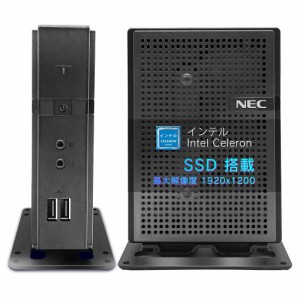 [週間ランキング1位]デスクトップパソコン 中古 本体 NEC miniPC ミニPC Office付き Windows11 Celeron メモリ2GB SSD128GB~ デスクトッ