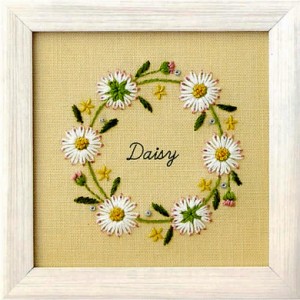 青木和子 刺繍キット 12か月の植物手帖 Daisy(デイジー)