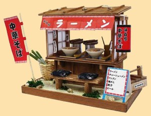 ビリー ドールハウスキット ミニチュアキット 夏休み工作 小学生 ラーメン屋さん