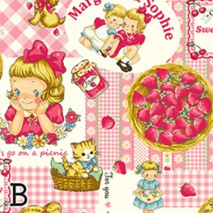 マーガレット＆ソフィーLove Strawberry（Margaret&Sophie）M7030-12B ピンク【30ｃｍ以上10ｃｍ単位】