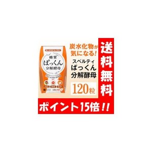 【送料無料】ぱっくん分解酵母 120粒入 テレビでおなじみのダイエットサプリメント♪ ダイエット サプリメント サプリ 健康食品 ぱっくん