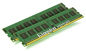 Kingston 4GB 1066MHz DDR3 ECC CL7 DIMM (Kit of 2) KVR1066D3E7K2/4G(中古品)