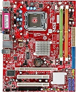 MSI ATX INTELシリーズ マザーボード G31M3-F V2(中古品)