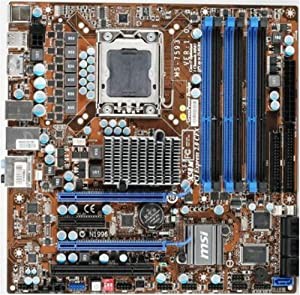 MSI M-ATX Intelシリーズ マザーボード X58M(中古品)