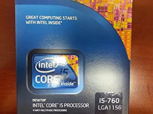 インテル Boxed Intel Core i5 i5-760 2.80GHz 8M LGA1156 Lynnfield BX80605I5760(中古品)