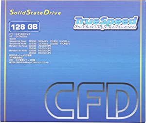 シー・エフ・デー販売 128GB 2.5inch SSD SATA6Gbps 3.5inch変換マウンタ付属 3年保証 東芝製NAND Marvell製コントローラー採用 