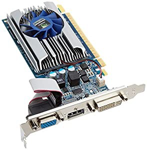 玄人志向 グラフィックボード NVIDIA GeForce GT610 1GB LowProfile PCI-E GF-GT610-LE1GHD(中古品)