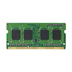 【2012年モデル】ELECOM ノートPC用増設メモリ DDR3-1600 PC3-12800 2GB EV1600-N2G/RO(中古品)