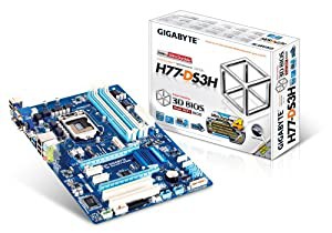 GIGABYTE マザーボード H77 ATX GA-H77-DS3H(中古品)