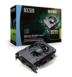 ELSA GeForce グラフィックボード GTX650Ti 搭載 全長145mm (VD4832) [ ELSA GEFORCE GTX 650 Ti 1GB S.A.C ](中古品)