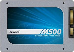 Crucial M500 内蔵型SSD 240GB 2.5インチ SATA6Gbps CT240M500SSD1(中古品)