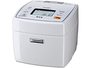 三菱電機 IHジャー炊飯器 5.5合炊き ピュアホワイト NJ-VX104-W(中古品)