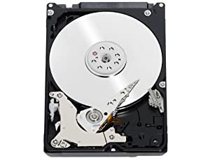 WESTERN DIGITAL 2.5インチ内蔵HDD 750GB SATA6.0Gb/s 7200rpm 16MB 9.5mm厚 WD7500BPKX(中古品)