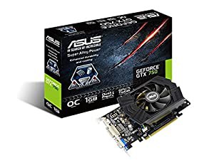 ASUSTeK NVIDIA GTX750/ASUSオリジナルファン搭載 GTX750-PHOC-1GD5(中古品)