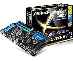 ASROCK Z97 Anniversary ATX 1150 Motherboard(中古品)