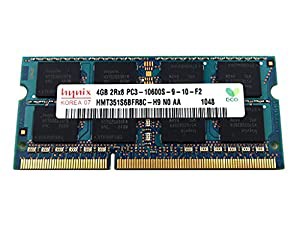 Hynix 4GB ノートパソコン用DDR3メモリー 1333MHz SODIMM( HMT351S6BFR8C-H9 ](中古品)