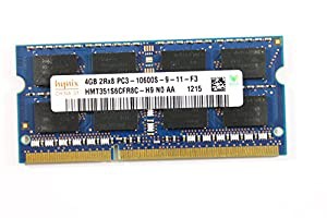 RAMメモリSODIMM ddr3 1333 pc3-10600s 4 GB XPS l502 X(中古品)