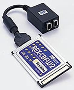 ラトックシステム FireWire CardBus PC Card REX-CBFW2(中古品)