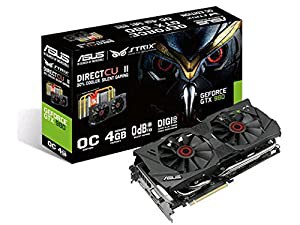 ASUSTek STRIXシリーズ NVIDIA GeForce GTX980搭載ビデオカード オーバークロック メモリ4GB STRIX-GTX980-DC2OC-4GD5(中古品)