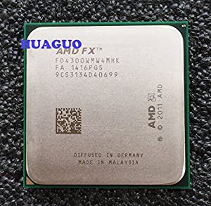 AMD fx-series fx-4300?3.8?GHz 4?MBキャッシュクアッドコアCPUプロセッサーfd4300wmw4mhk Socket am3?+(中古品)