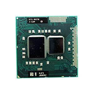 Intel Core i5-560M SLBTS 2.66GHz 3MB デュアルコア モバイルCPUプロセッサー Socket G1 988ピン(中古品)