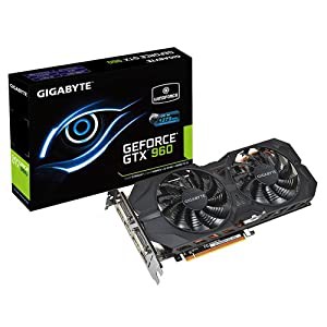 Gigabyte GV-N960WF2OC-2GD NVIDIA GeForce GTX 960 2GB(中古品)