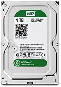 Western Digital WD40EZRX Caviar Green interne-Festplatte 4TB (8,9 cm (3,5 Zoll), 64MB Cache, SATA III) [並行輸入品](中古