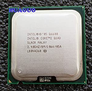 Intel Core 2 Quad Q6600 2.4 GHz クアッドコア CPU プロセッサー SLACR LGA 775 8M キャッシュ(中古品)