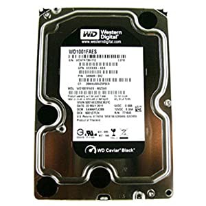 1tb SATA / 300?WesternデジタルCaviarブラック7200rpm 32?MB内蔵ハードドライブOEM wd1001faes家電(中古品)