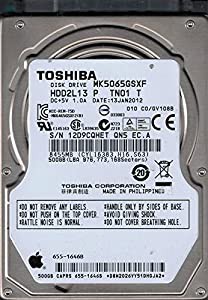 Toshiba MK5065GSXF HDD2L13 P TN01 T MAC 500GB APPLE PHILIPPINES [並行輸入品](中古品)