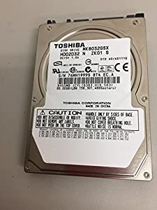 MK8032GSX, AS112D, HDD2D32 D ZK01 T, Toshiba 80GB SATA 2.5 Hard Drive [並行輸入品](中古品)