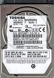 Toshiba MK5055GSX HDD2H21 V UL01 T Philippines 500GB SATA [並行輸入品](中古品)