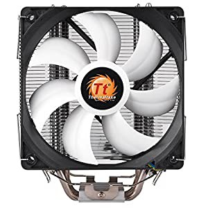 Thermaltake Contac Silent 12 サイドフロー型CPUクーラー 「AMD AM4 対応」 FN1072 CL-P039-AL12BL-A(中古品)