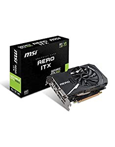 MSI ショート基盤採用 グラフィックスカード GEFORCE GTX 1060 AERO ITX 6G OC(中古品)