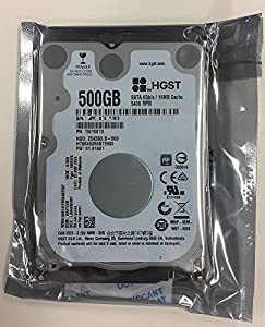 [HGST] 日立 2.5inch HDD 500GB SATA 6.0Gbps 7mm厚 16MB 5400回転 HTS545050B7E660 [並行輸入品](中古品)