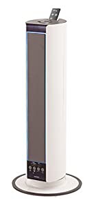コイズミ 加湿器 超音波式 タワー型 ホワイト KHM-4071/W(中古品)