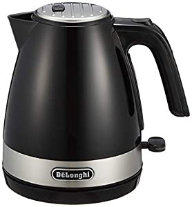 デロンギ(DeLonghi) 電気ケトル アクティブ シリーズ ブラック KBLA1200J-BK(中古品)