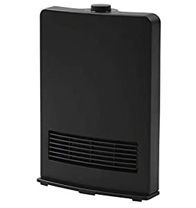 [山善] セラミックファンヒーター セラミックヒーター 1200W 小型 速暖 出力2段階切替 転倒オフスイッチ 足元 トイレ 脱衣所 ブ 