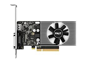 Palit GeForce GT1030, 2GB DDR4, PCIe3, DVI, HDMI, 1379MHz, Low Profile (No Bracket)(中古品)