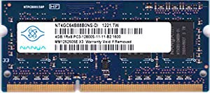 Nanya PC3-12800S (DDR3-1600) 4GB SO-DIMM 204pin (型番：NT4GC64B88B0NS-DI) ノートパソコン用メモリ 動作保証品【中古】(中古