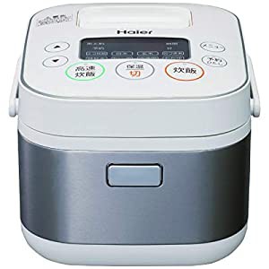 ハイアール マイコンジャー炊飯器（3合炊き） ホワイトHaier Joy Series JJ-M31D-W(中古品)