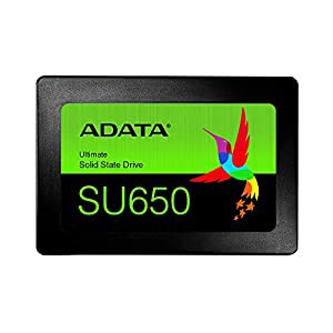 ADATA SSD 480GB SU650 SATA 6Gbps / 3D NAND / 3年保証 / ASU650SS-480GT-REC(中古品)