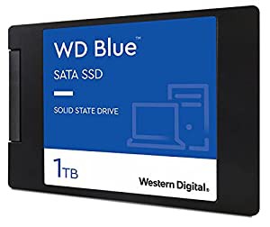 Western Digital ウエスタンデジタル 内蔵SSD 1TB WD Blue PC PS4 換装 2.5インチ WDS100T2B0A-EC 【国内正規代理店品】(中古品)