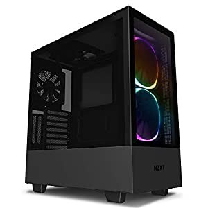 NZXT (エヌズィーエックスティー) H510 Elite - CA-H510E-B1 - プレミアム ミッドタワー ATXケース パソコンゲーム用ケース - 強