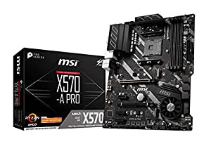 MSI X570-A PRO ATX マザーボード [AMD X570チップセット搭載] MB4783(中古品)